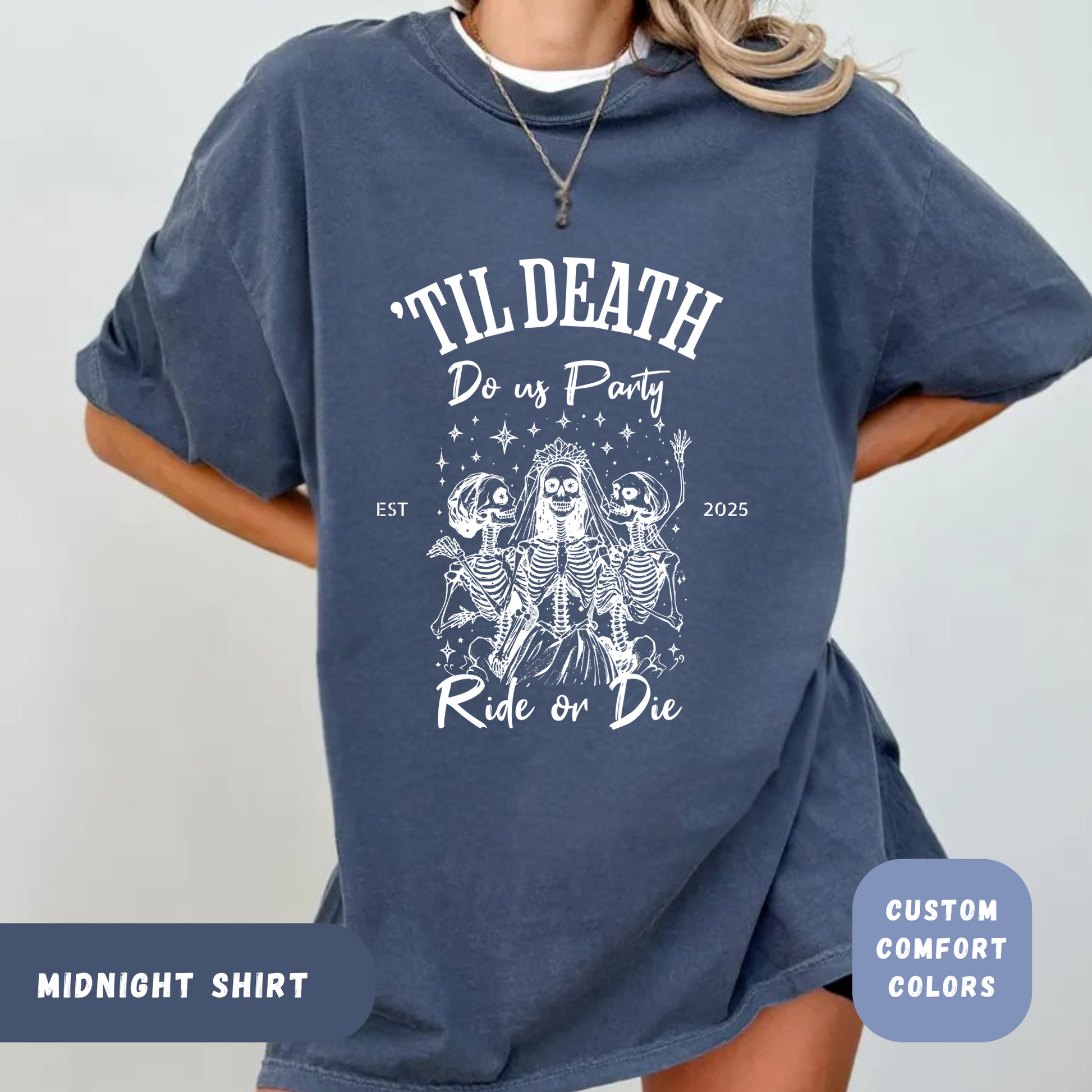 Til Death Do Us Party ! Bachelorette T-shirt