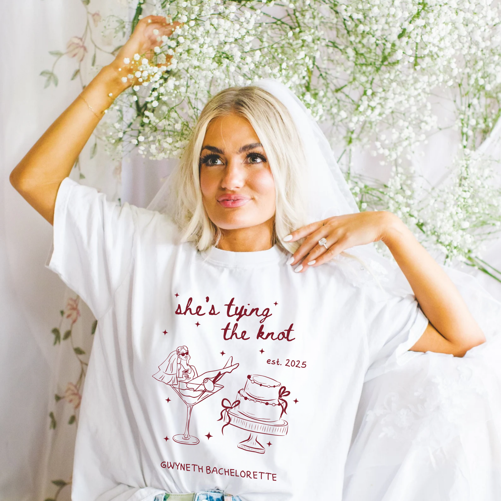 She's Tying the Knot Tee