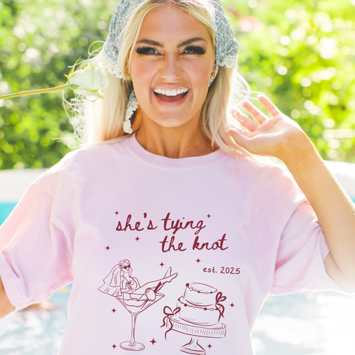 She's Tying the Knot Tee