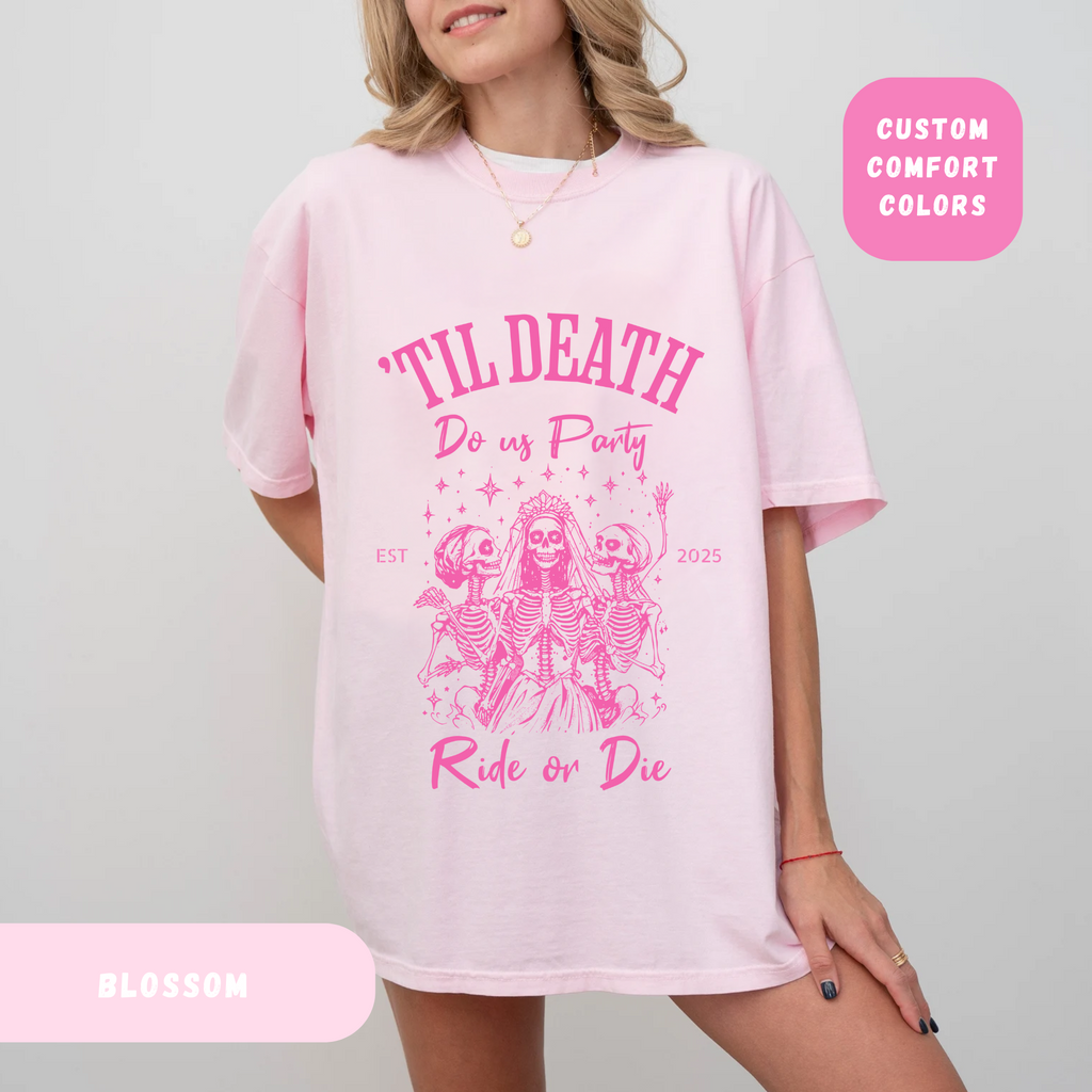 Til Death Do Us Party ! Bachelorette T-shirt