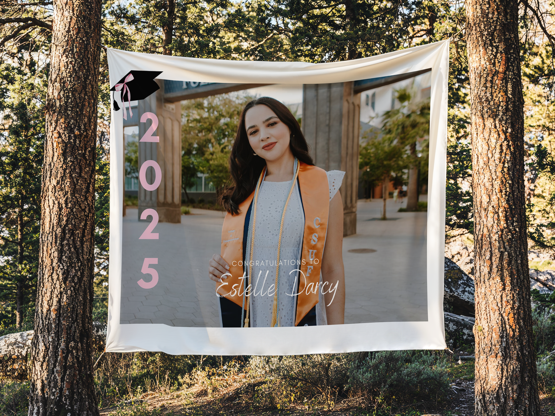 Personalized Graduation Banner